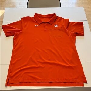 Clemson Nike On Field Polo